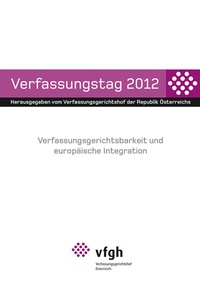 Verfassungstag 2012 Cover 