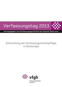 Verfassungstag 2013 Cover 