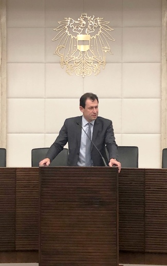 VfGH-Vizepräsident Christoph Grabenwarter am Asyltag 2019 im VfGH
