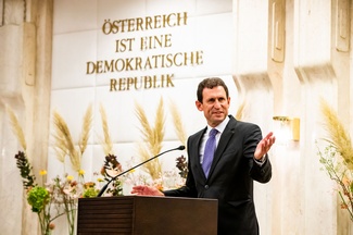VfGH-Präsident Grabenwarter am Verfassungstag 2023 (Foto: Achim Bieniek) 