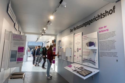 VfGH auf Tour – Eröffnung Graz (3. Mai 2021) ©VfGH/Helmut Lunghammer