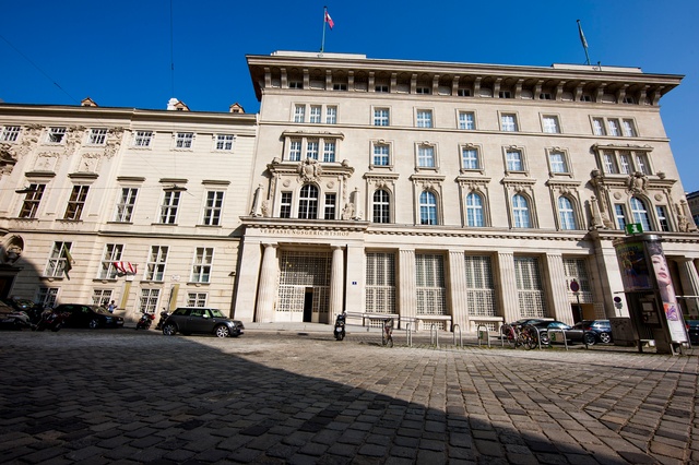 The Building of the Constitutional Court (Freyung 8, 1010 Vienna) 