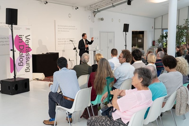 Präsident Grabenwarter bei Verfassung im Dialog 2026 (Foto: Sebastian Lang)
