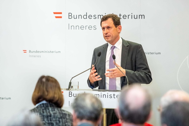 Vizepräsident des VfGH Christoph Grabenwarter am BMI-Rechtsschutztag 2019 