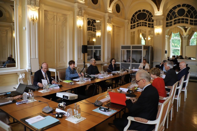 Arbeitsgespräche mit dem belgischen Verfassungsgerichtshof in Brüssel (Foto: VfGH Belgien)&nbsp;
