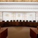 The Bench of the Judges in the Court Room of the Constitutional Court 